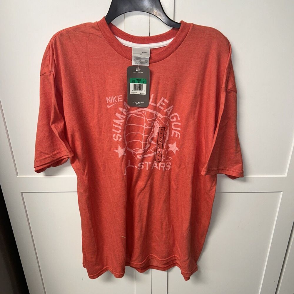 Nike Summer League All Stars NOS New Mens XL T-Shirt 2004 Vintage